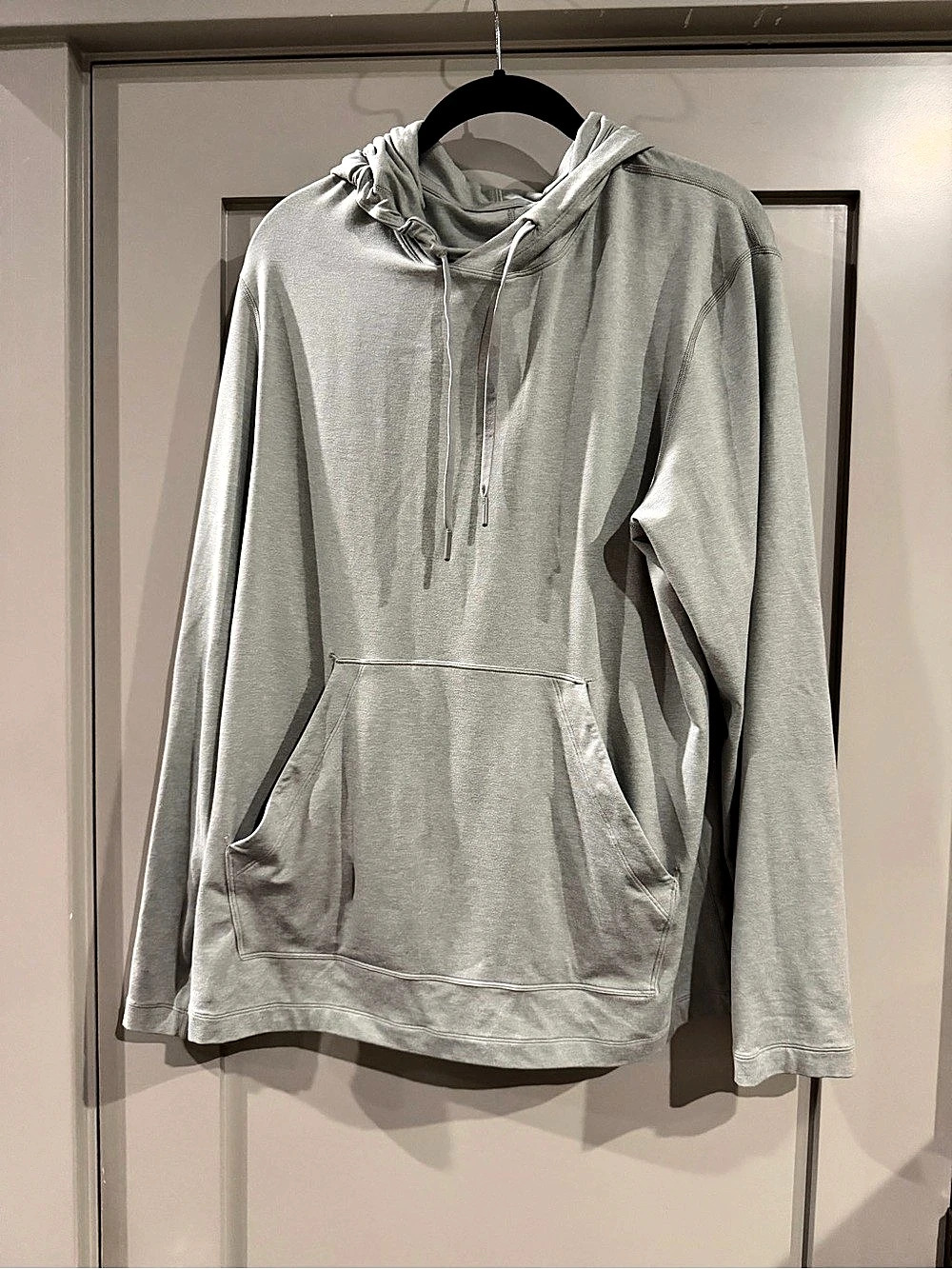 lululemon Soft Jersey Pullover Hoodie Gray! Men’s Large!